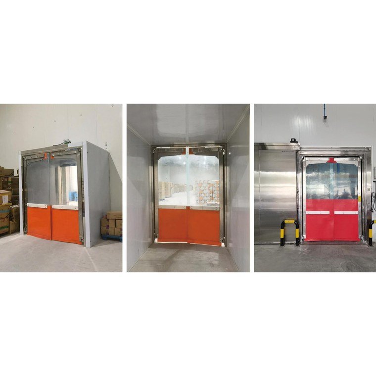 Cold storage doors — sliding, swing and industrial types