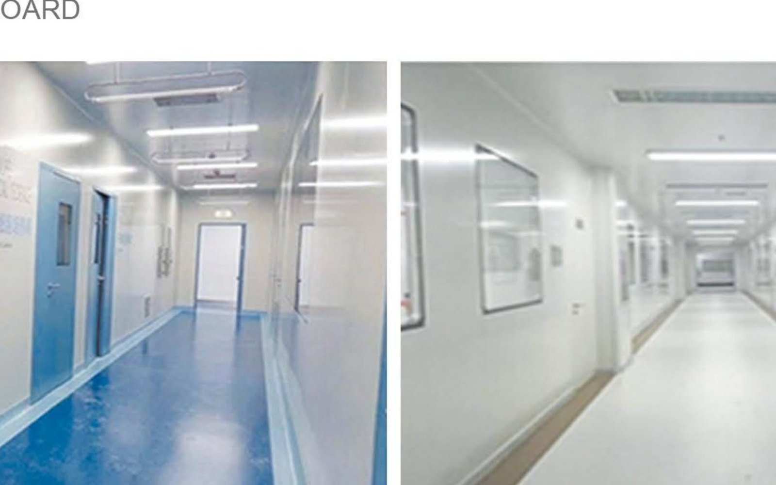 Clean room grade storage for pharmaceuticals